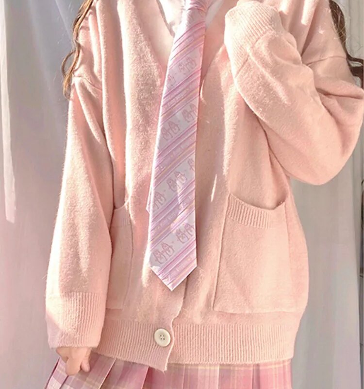 cardigan-rosa-kawaii-anime-primavera-abbigliamento