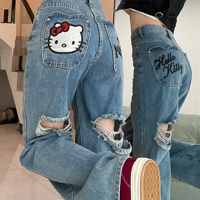 jeans-hello-kitty-sanrio-pantaloni-abbigliamento