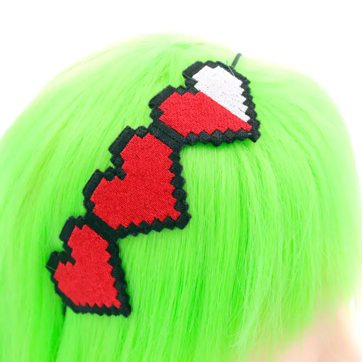 fascia - cerchietto - capelli - life - hearts - cuore - kawaii