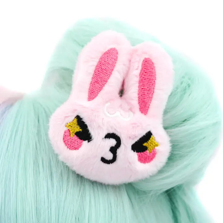 clip-fermaglio - coniglio - kawaii - peluche