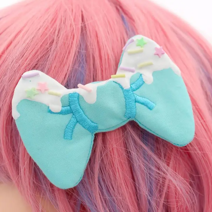 clip-fiocco - kawaii - capelli -frosted-blue