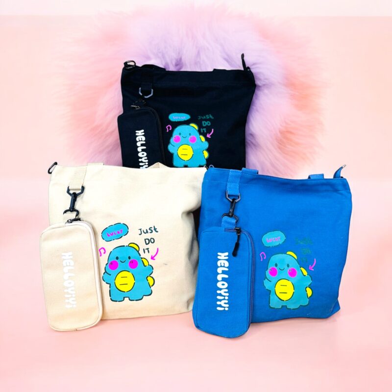 borsa-tote-bag-dino-autunno-kawaii