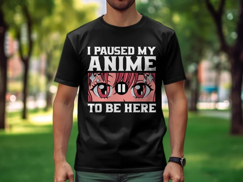 T-SHIRT - ANIME - TO BE - HERE - CUTE-manga