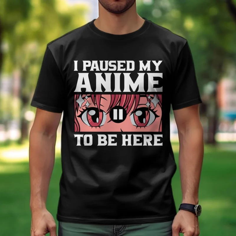 T-SHIRT - ANIME - TO BE - HERE - CUTE-manga