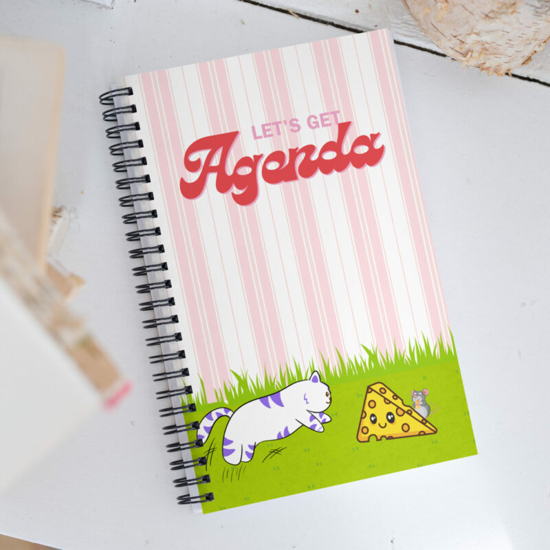 agenda - nokoi - kawaii - notebook-organized