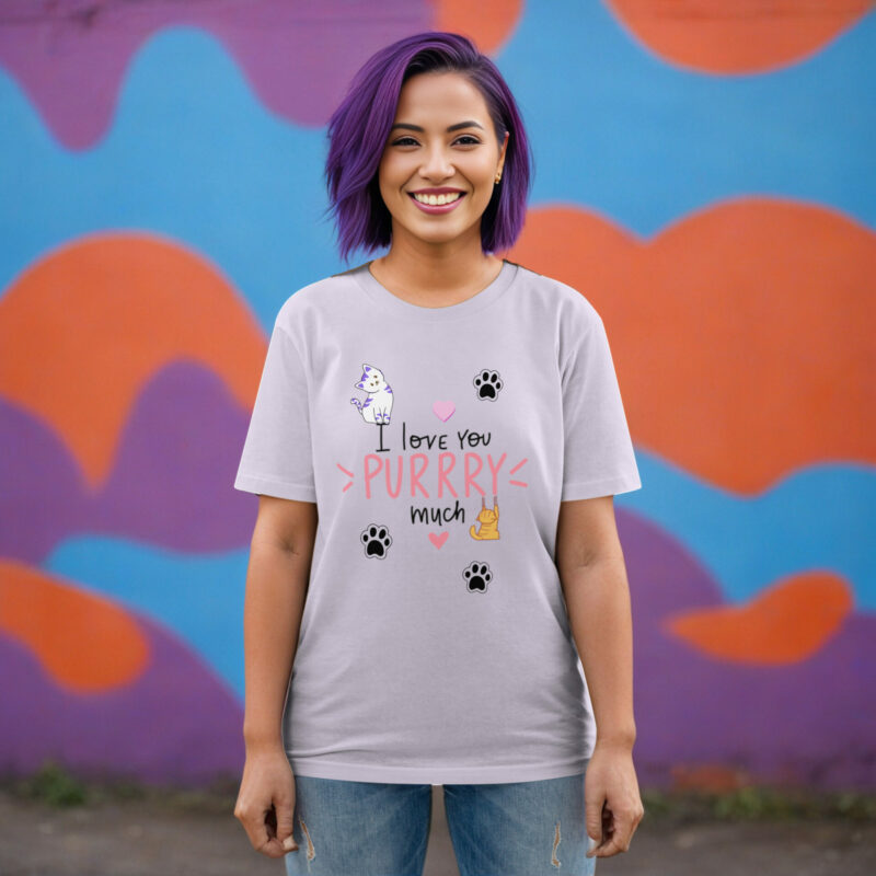 purrry - nokoi - t-shirt - maglietta - kawaii - love